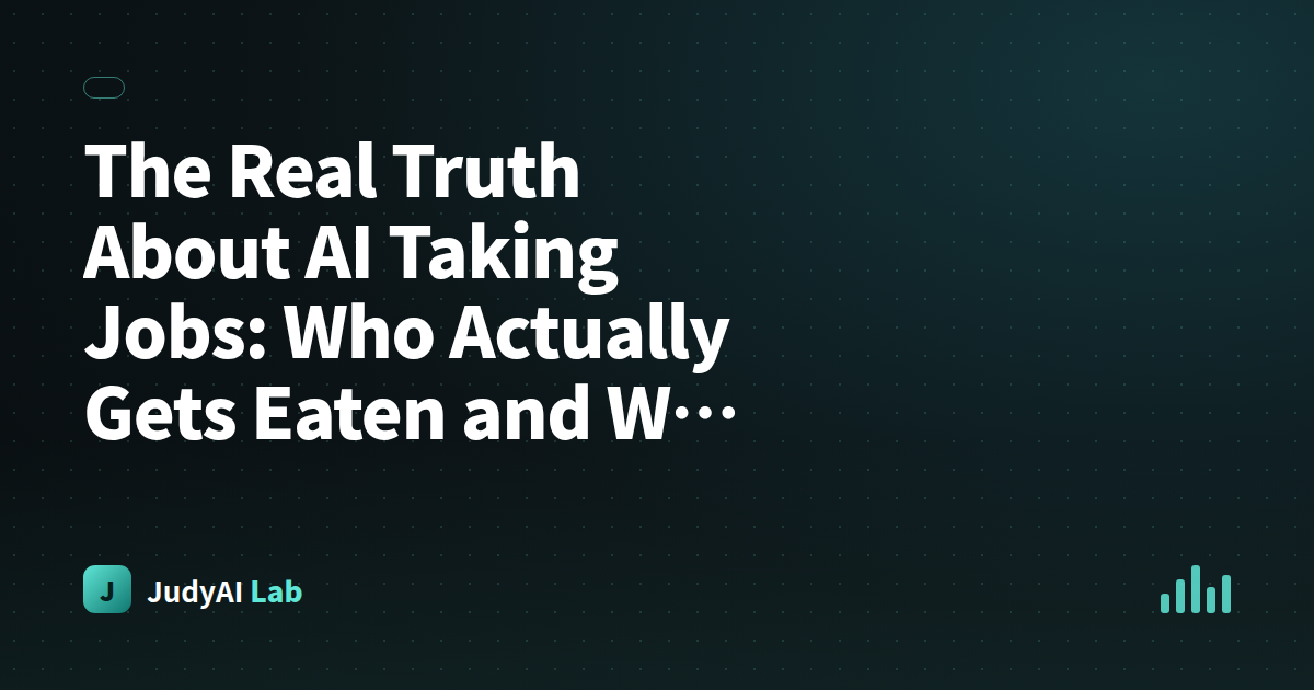 The Real Truth About AI Taking Jobs: Who Actually Gets Eaten and Who Survives Behind 8,000 Resumes