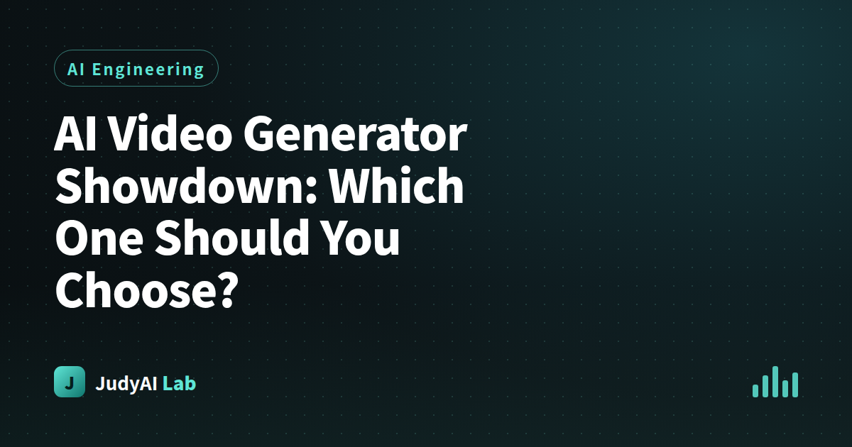 AI Video Generator Showdown: Which One Should You Choose?