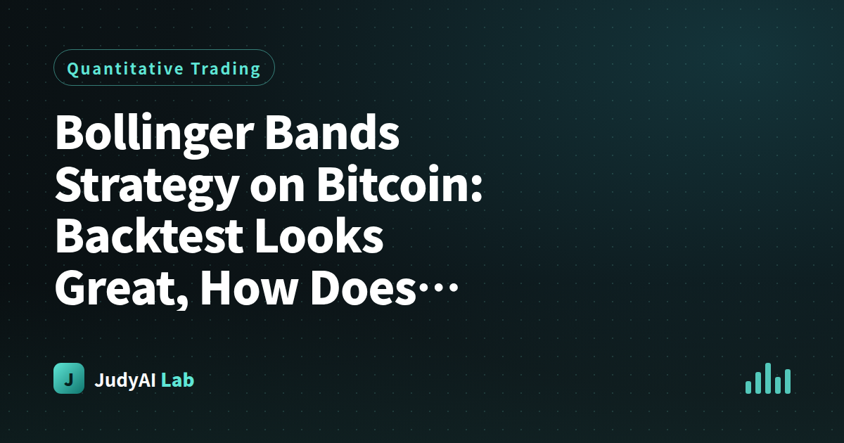Bollinger Bands Strategy on Bitcoin: Backtest Looks Great, How Does Live Trading Perform?