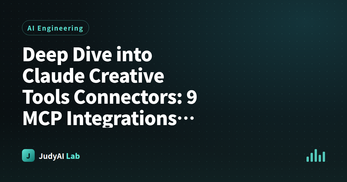 Deep Dive into Claude Creative Tools Connectors: 9 MCP Integrations Direct into Blender, Adobe, Ableton