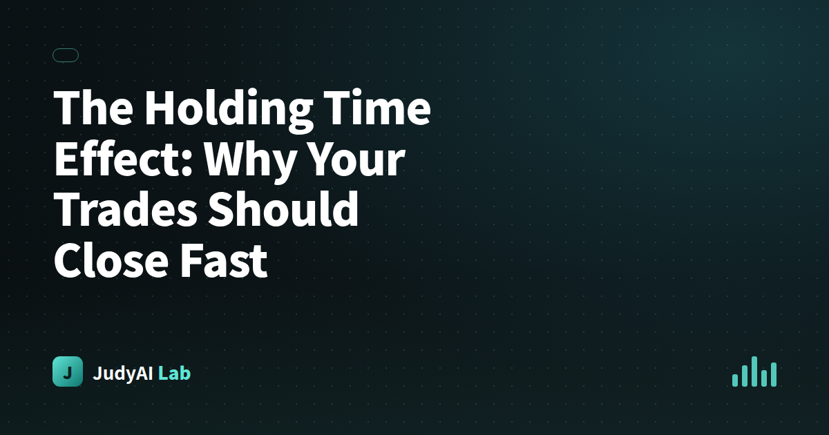 The Holding Time Effect: Why Your Trades Should Close Fast