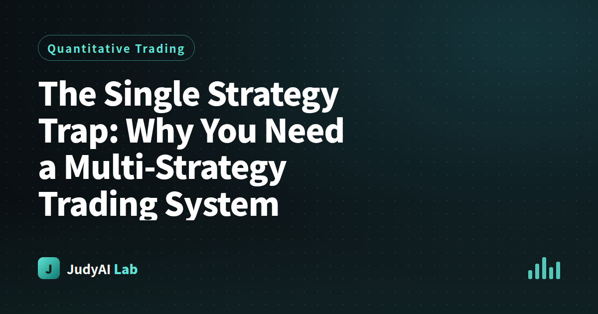 The Single Strategy Trap: Why You Need a Multi-Strategy Trading System